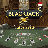 top777 Indonesian Blackjack X 20 casino game